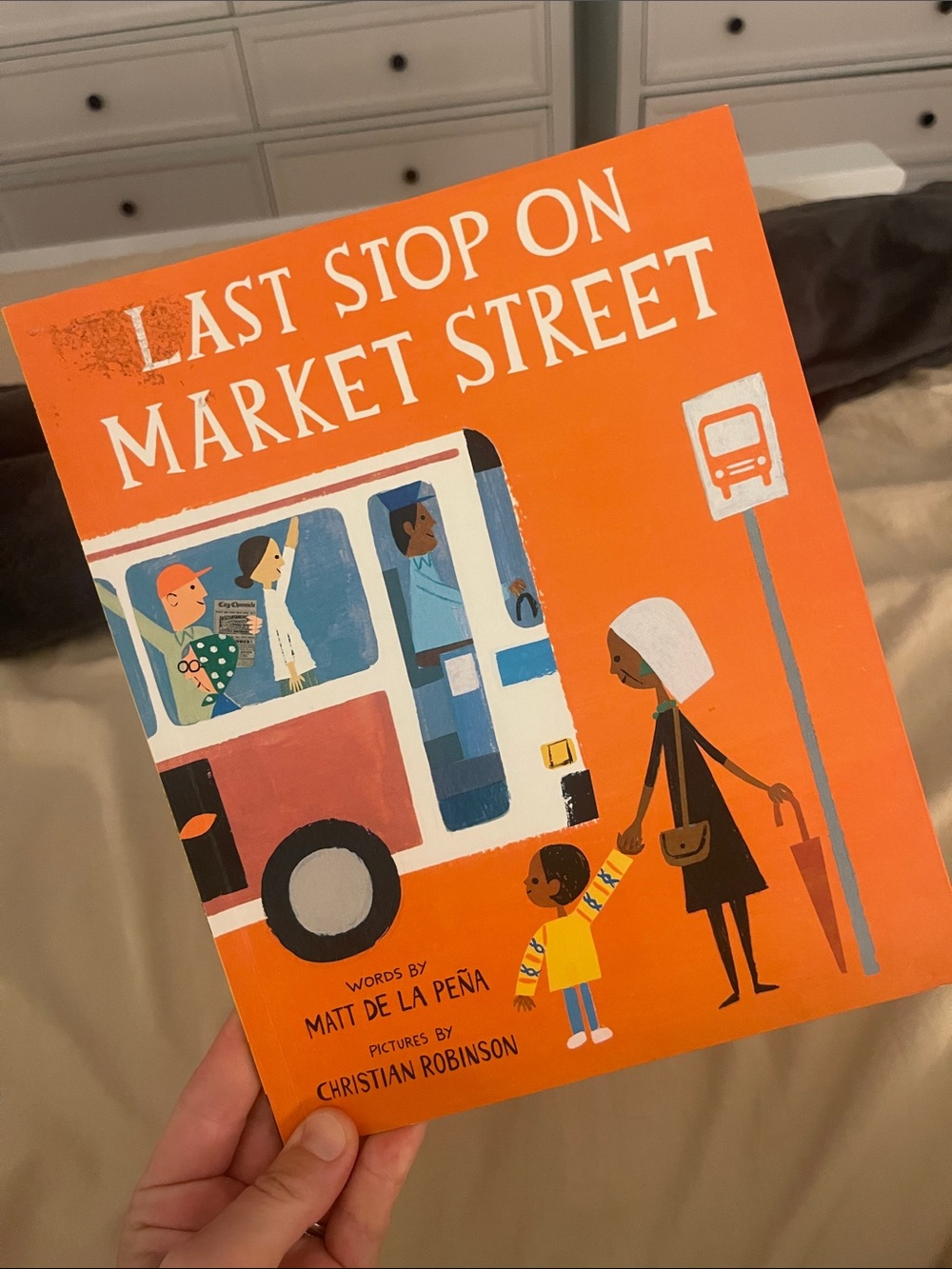 Last Stop on Market Street (Dolly Parton’s Imagination Library copy)